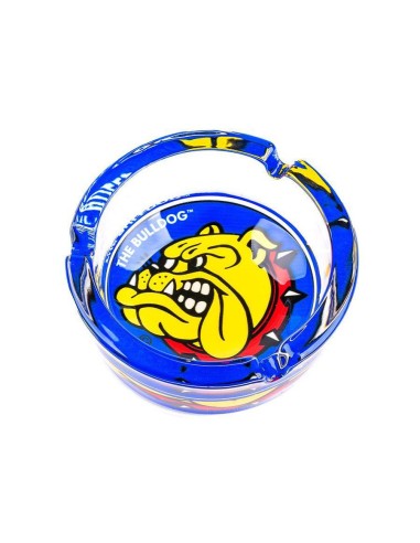 Cenicero Cristal Bulldog Color